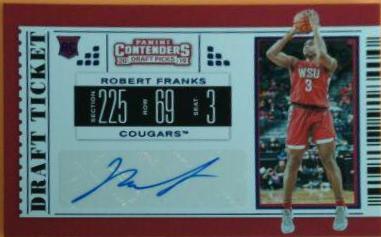 Robert Franks [Autograph Draft Blue Foil] #99