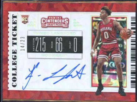 Romeo Langford [Autograph Cracked Ice] #59