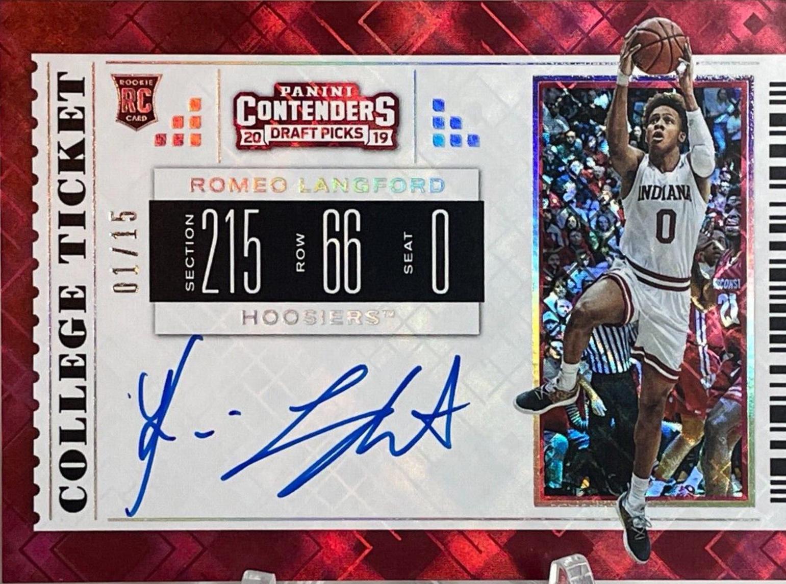 Romeo Langford [Autograph Diamond] #59