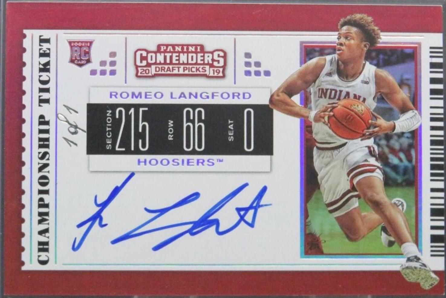 Romeo Langford [Variation 1 Autograph] #59