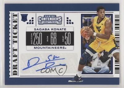 Sagaba Konate [Autograph Draft Blue Foil] #100