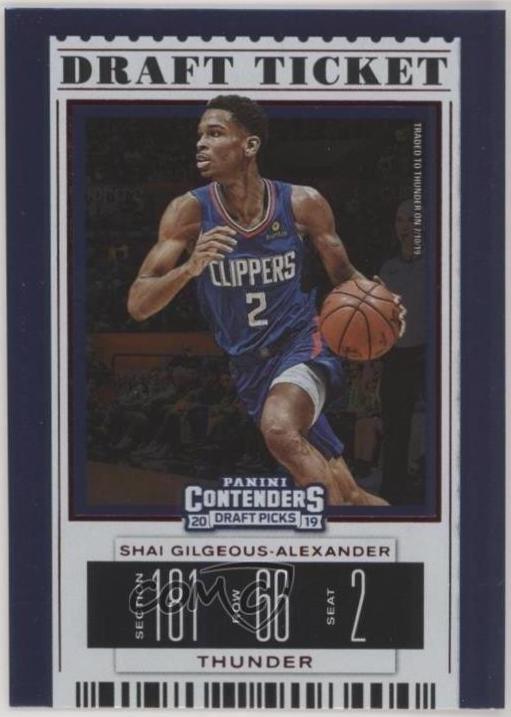 Shai Gilgeous Alexander [Draft Red Foil] #46