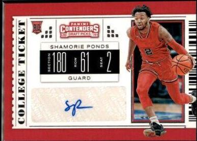 Shamorie Ponds [Autograph Draft Red Foil] #90