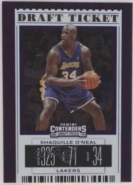 Shaquille O'Neal [Draft Blue Foil] #47