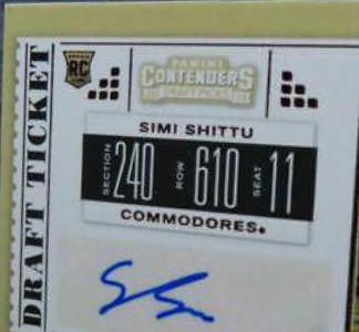 Simi Shittu [Autograph Draft] #96