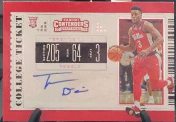Terence Davis [Autograph Playoff Ticket] #121