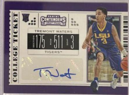 Tremont Waters Autograph #126