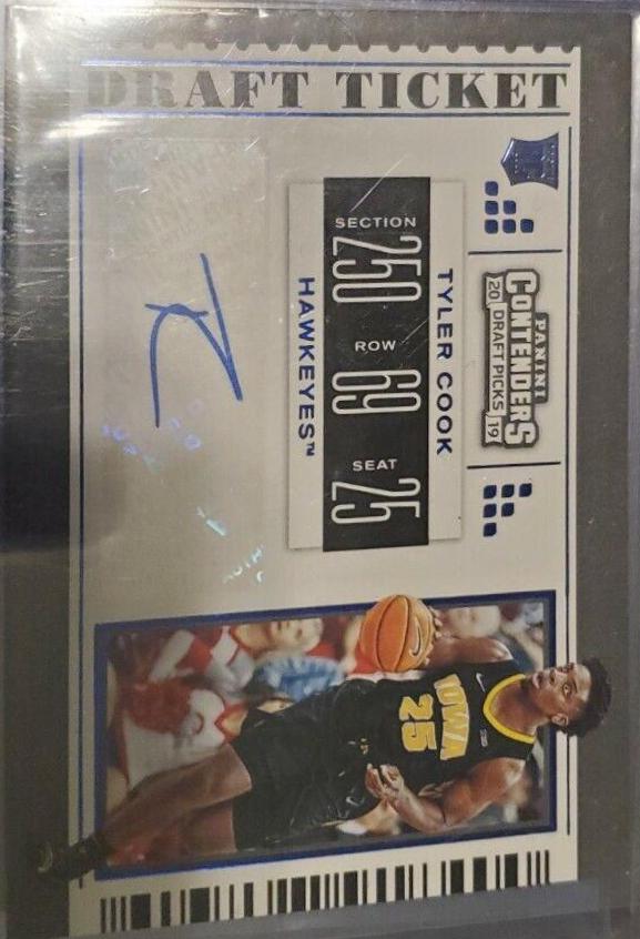 Tyler Cook [Autograph Draft Blue Foil] #103