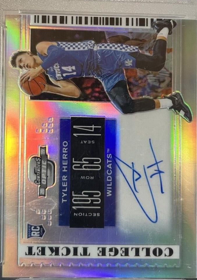 Tyler Herro [Contenders Optic Autograph] #69