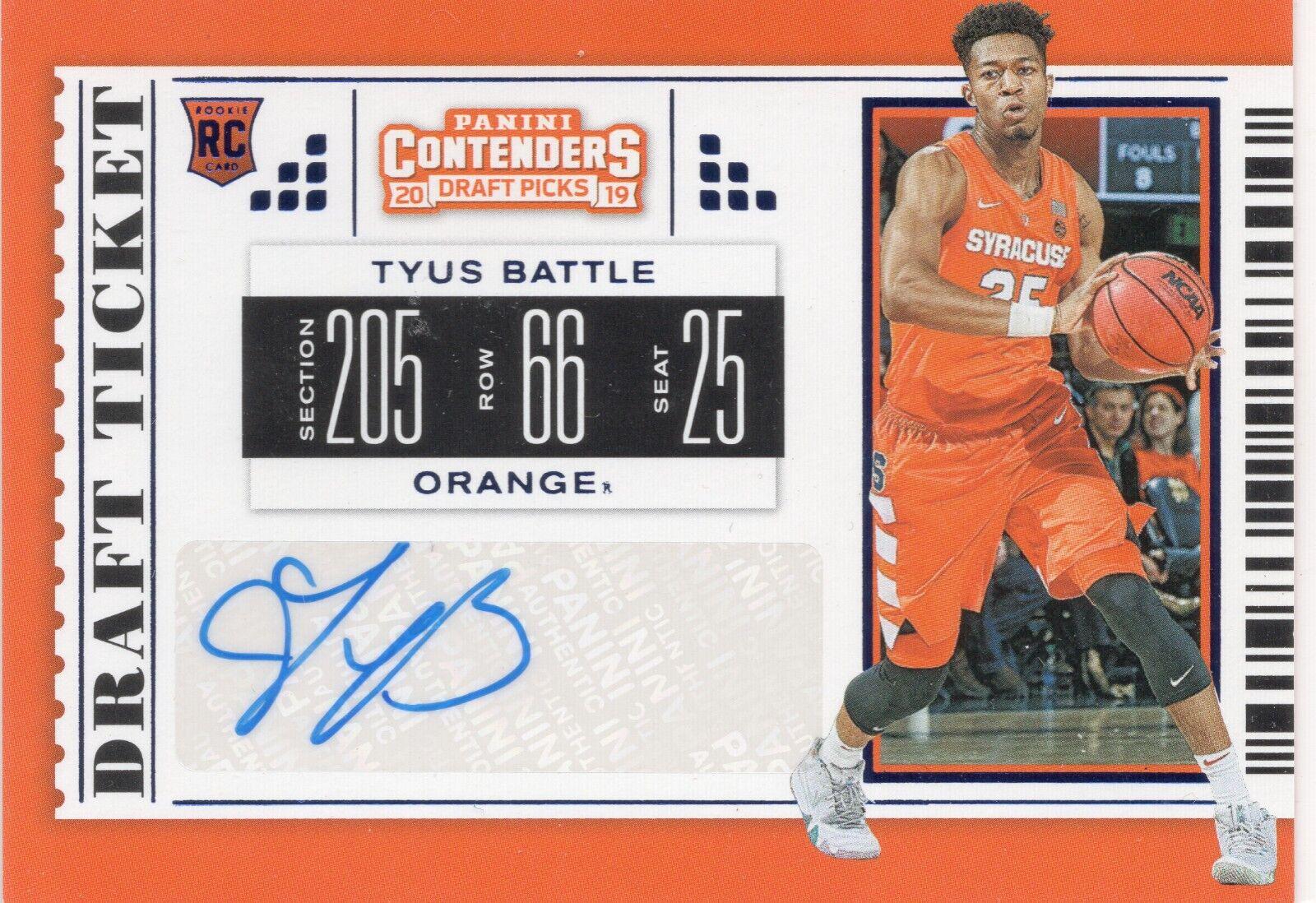 Tyus Battle [Autograph Draft Blue Foil] #115