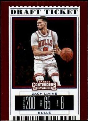 Zach LaVine [Draft Blue Foil] #50