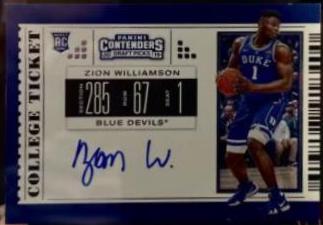 Zion Williamson [Variation 3 Autograph] #51