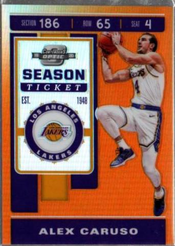 Alex Caruso [Orange] #86