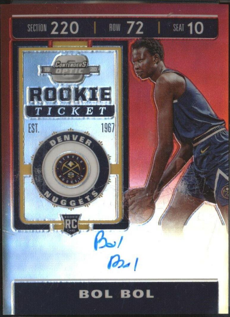 Bol Bol [Autograph Red] #118