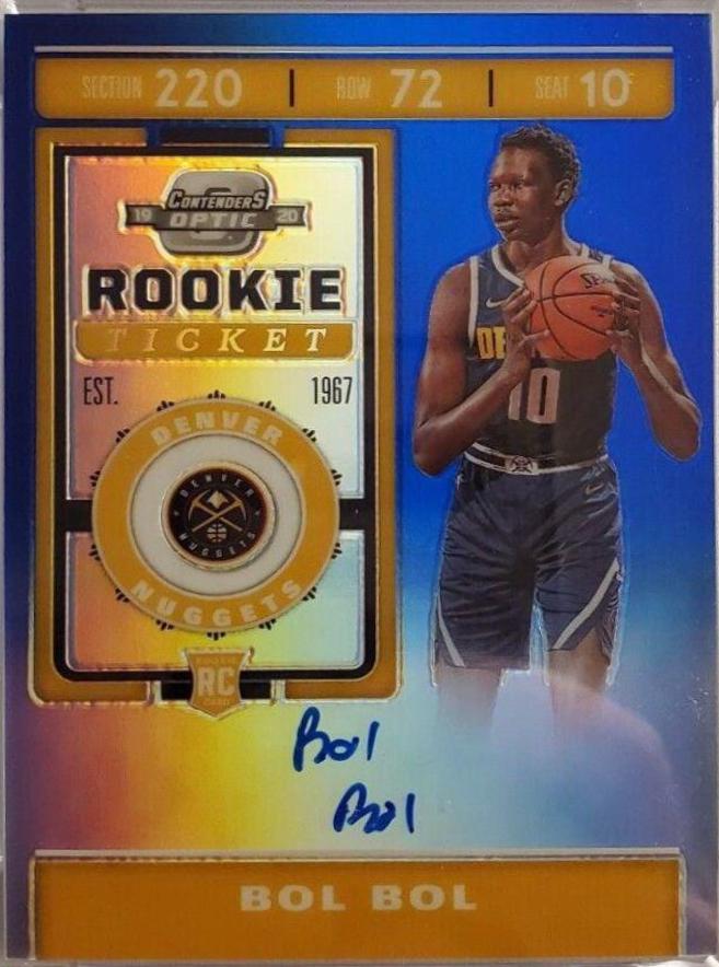 Bol Bol [SP Autograph Blue] #118