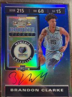 Brandon Clarke [Autograph Blue] #128