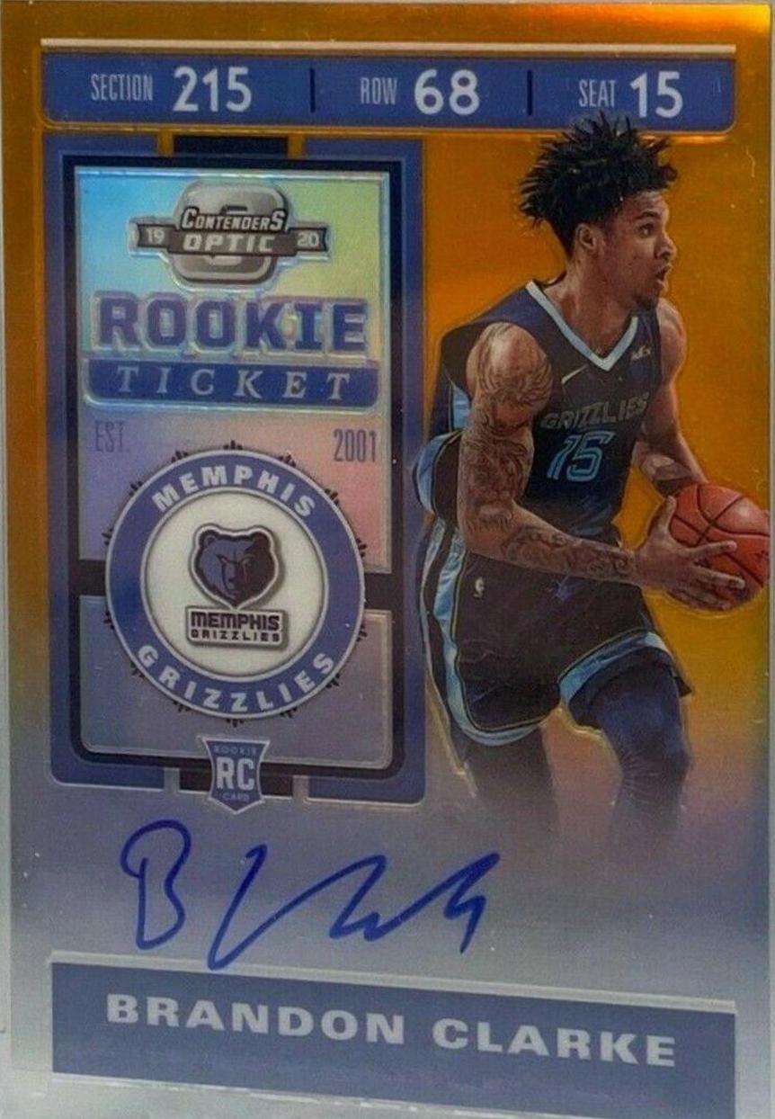 Brandon Clarke [Autograph Orange] #128