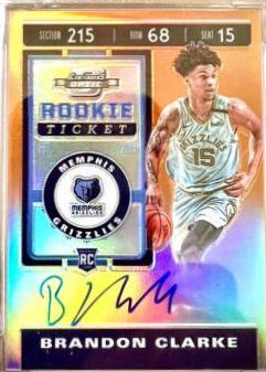 Brandon Clarke [SP Autograph Orange] #128