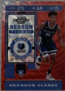 Brandon Clarke [Variation Red Wave] #128