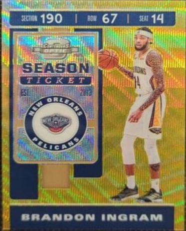Brandon Ingram [Gold Wave] #73