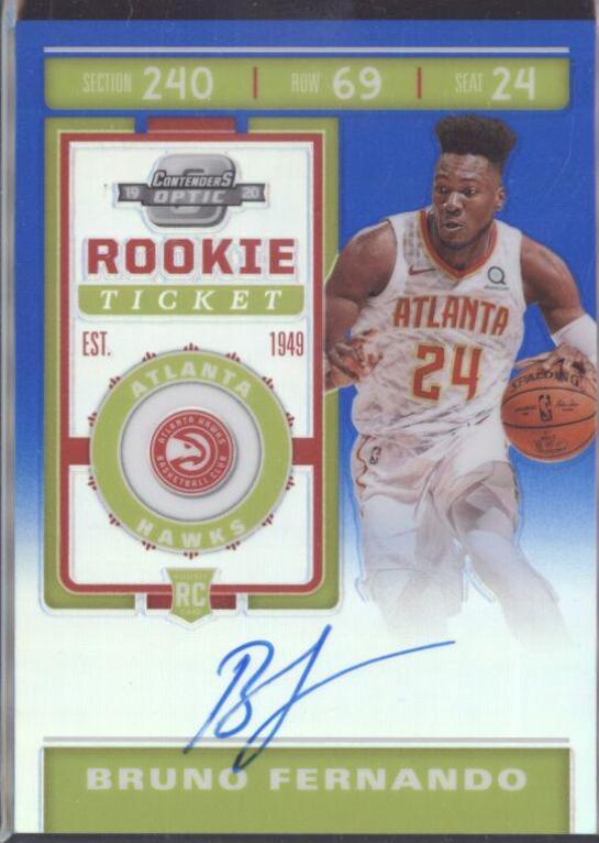 Bruno Fernando [Autograph Blue] #138