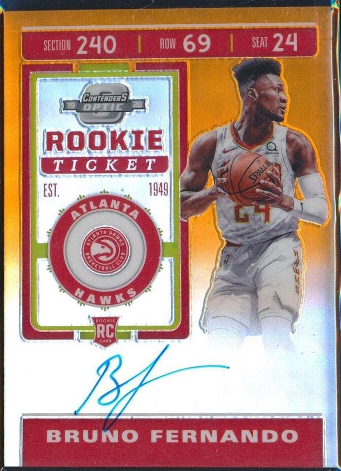 Bruno Fernando [Autograph Orange] #138