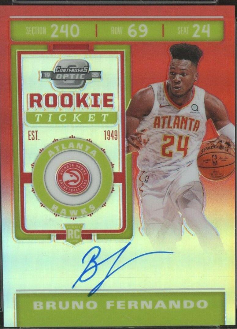 Bruno Fernando [Autograph Red] #138