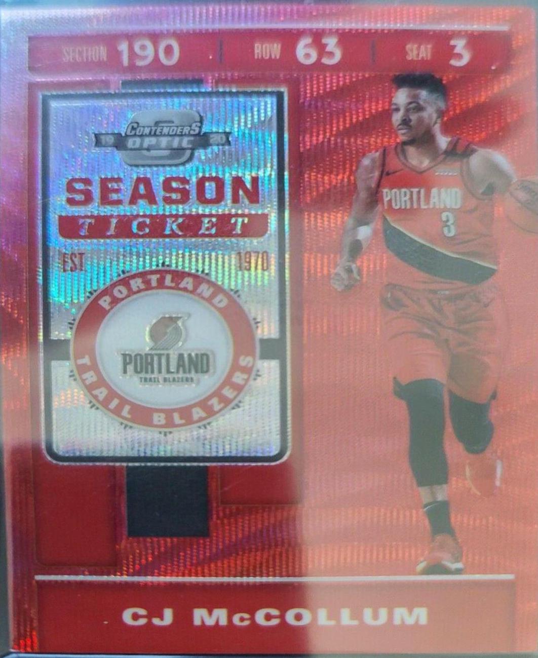 CJ McCollum [Red Wave] #40