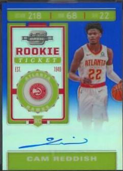 Cam Reddish [Autograph Blue] #110