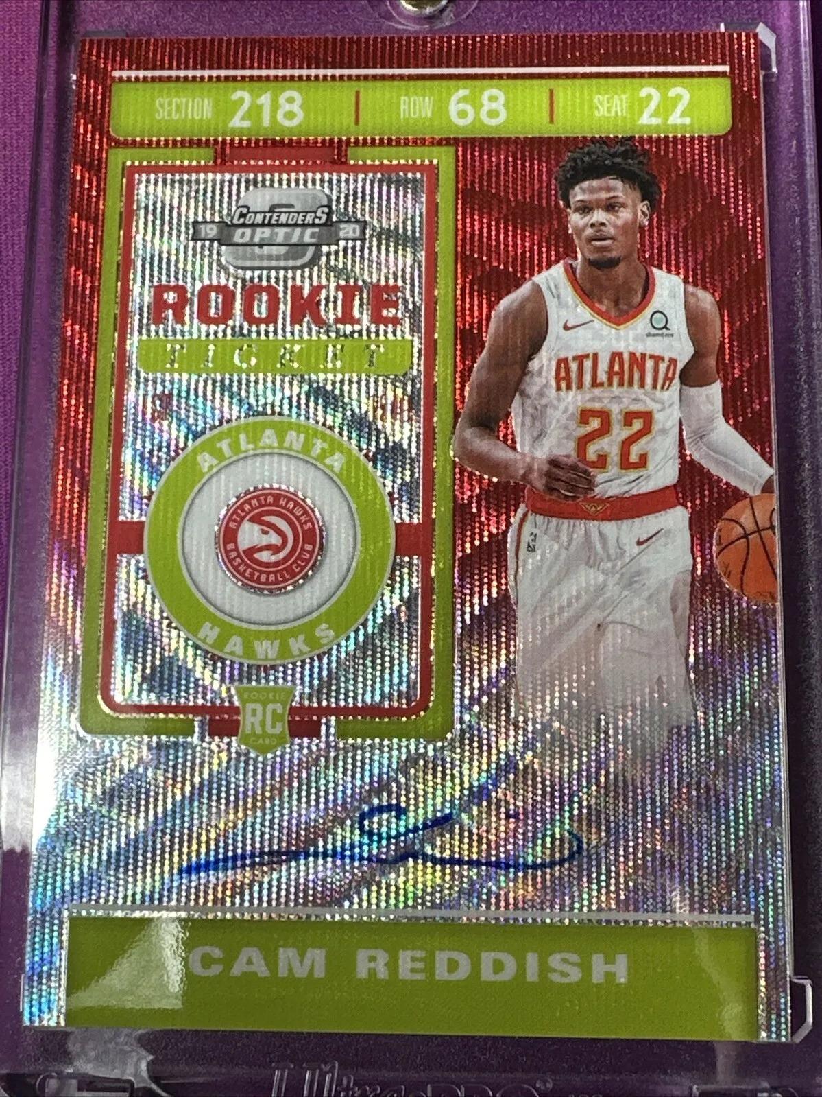 Cam Reddish [Autograph Red Wave] #110