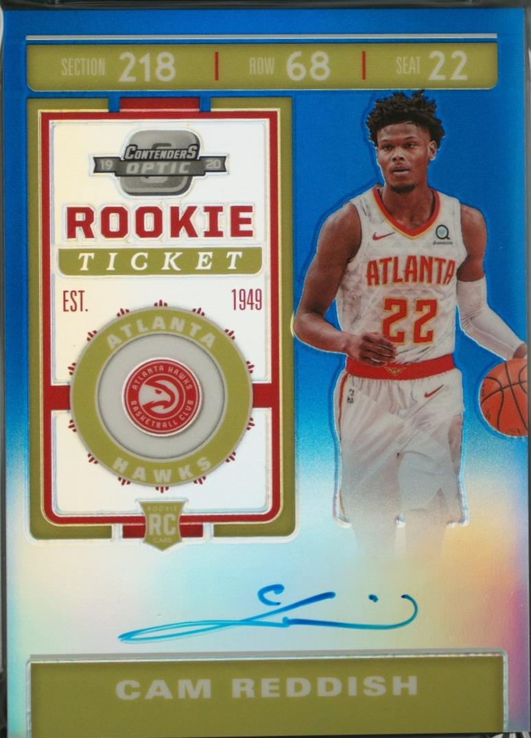 Cam Reddish [SP Autograph Blue] #110