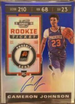 Cameron Johnson [Autograph Blue] #120