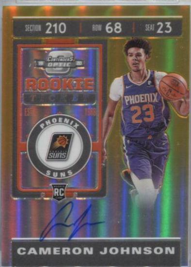 Cameron Johnson [Autograph Gold] #120