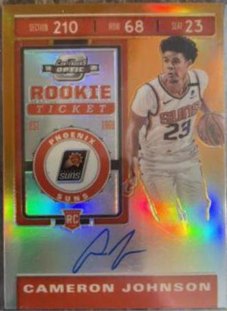 Cameron Johnson [Autograph Orange] #120