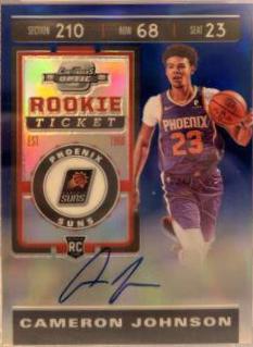 Cameron Johnson [SP Autograph Blue] #120