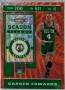 Carsen Edwards [Variation Red Wave] #130