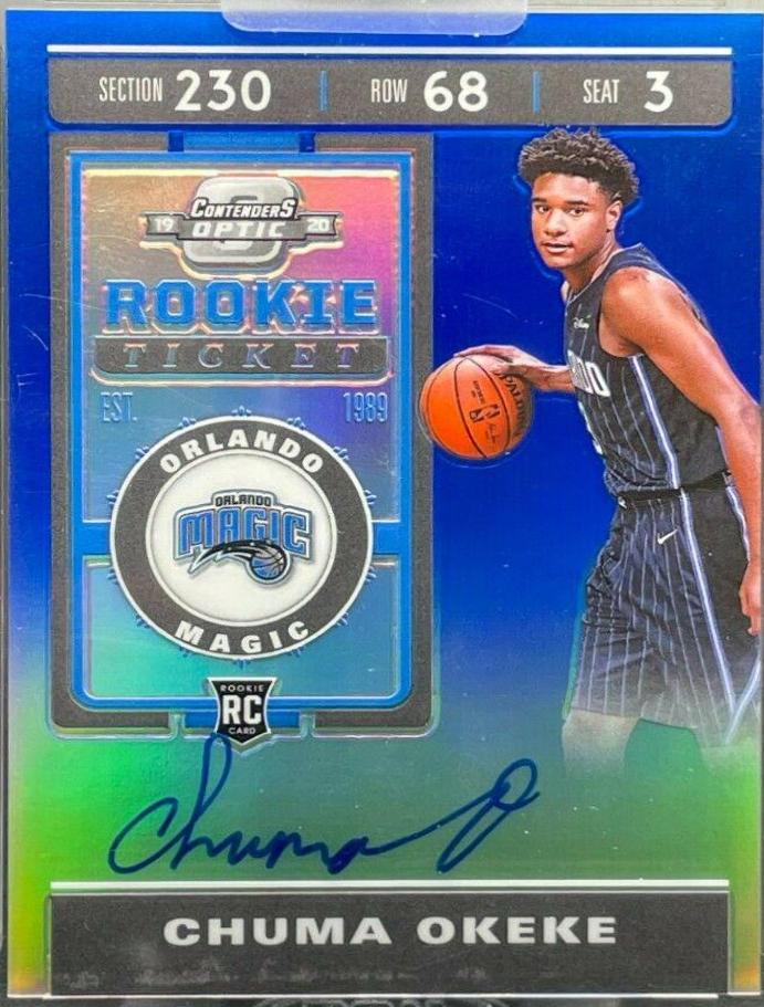 Chuma Okeke [Autograph Blue] #140