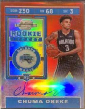 Chuma Okeke [Autograph Orange] #140