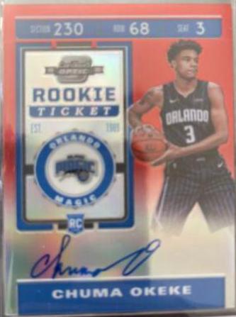 Chuma Okeke [Autograph Red] #140