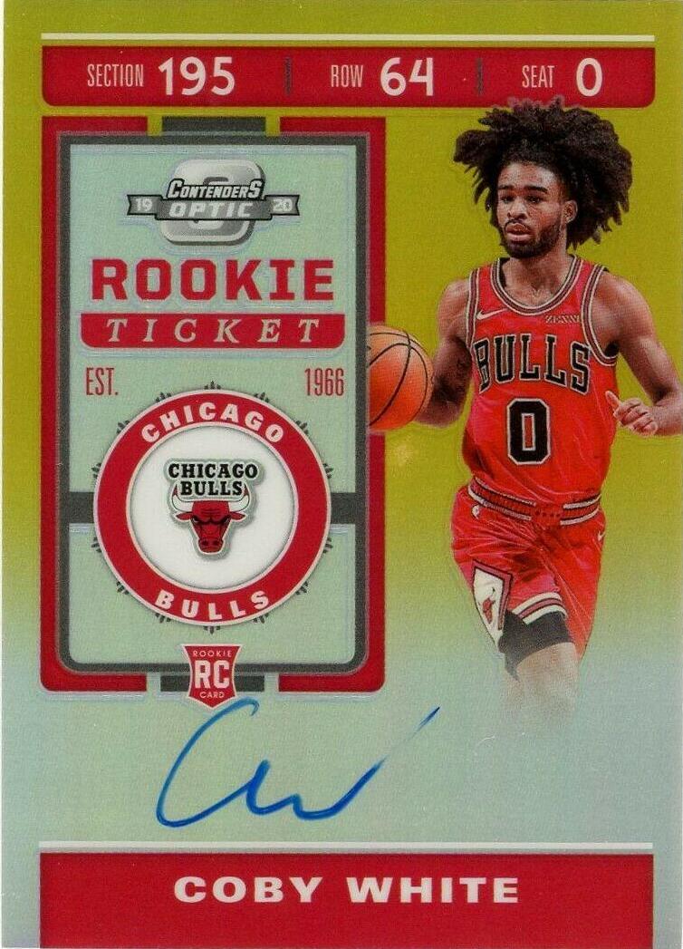 Coby White [Autograph Gold] #102