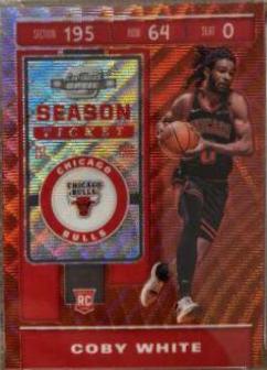 Coby White [Variation Red Wave] #102