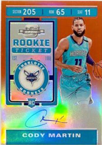 Cody Martin [Autograph Red] #112