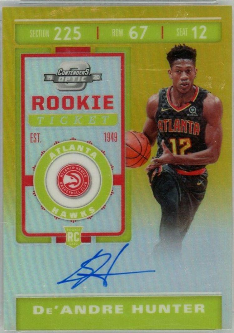 DE'Andre Hunter [Autograph Gold] #122