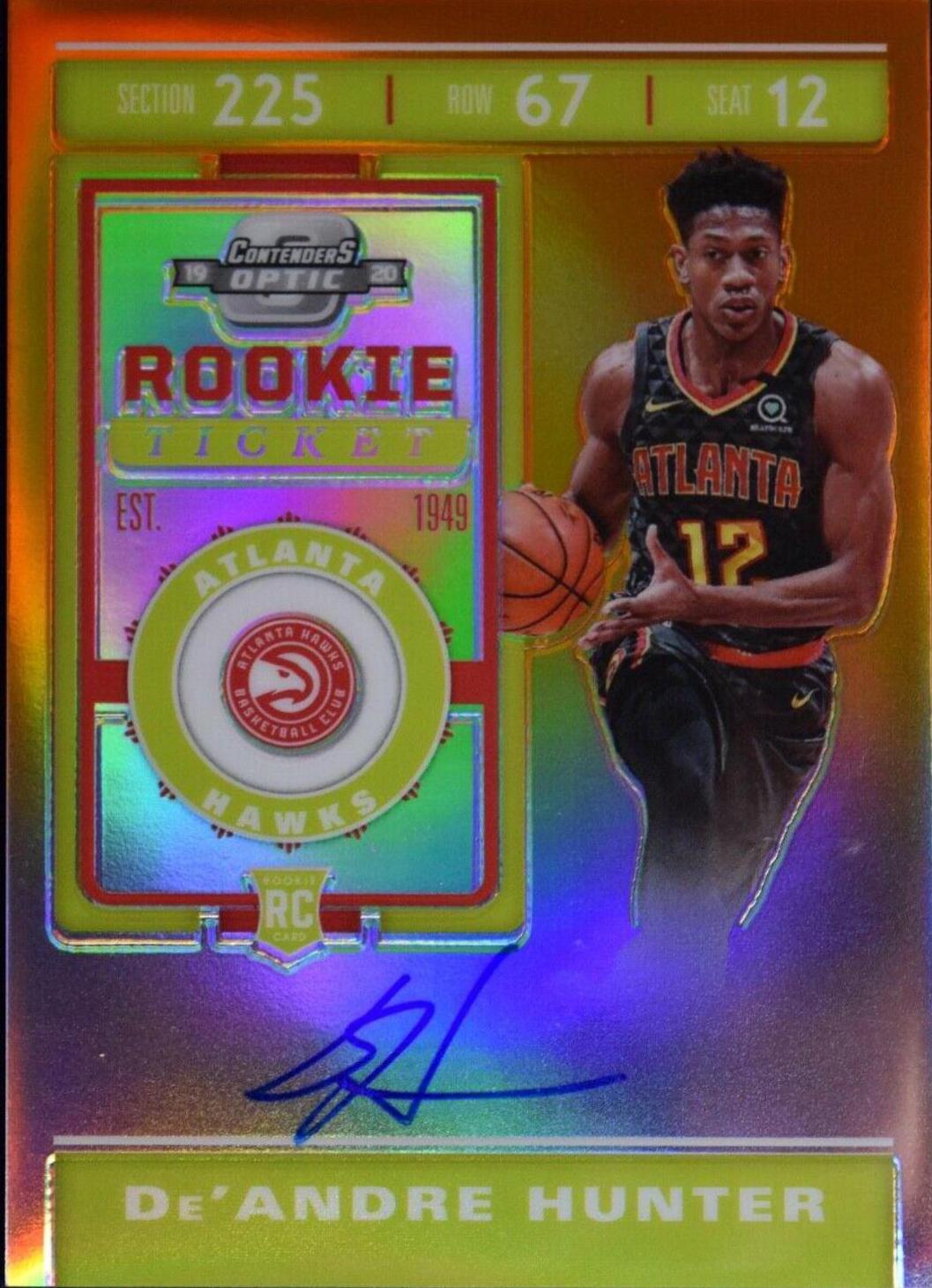 DE'Andre Hunter [Autograph] #122