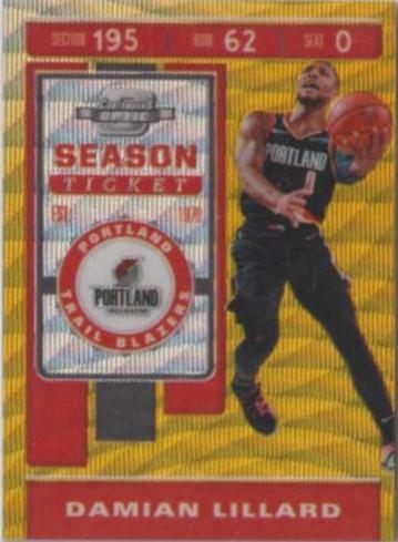 Damian Lillard [Gold Wave] #10
