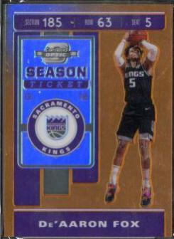De'Aaron Fox [Orange] #19