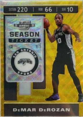 DeMar DeRozan [Gold Wave] #30