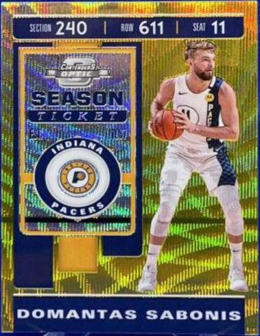 Domantas Sabonis [Gold Wave] #57