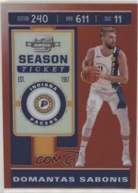 Domantas Sabonis [Red] #57