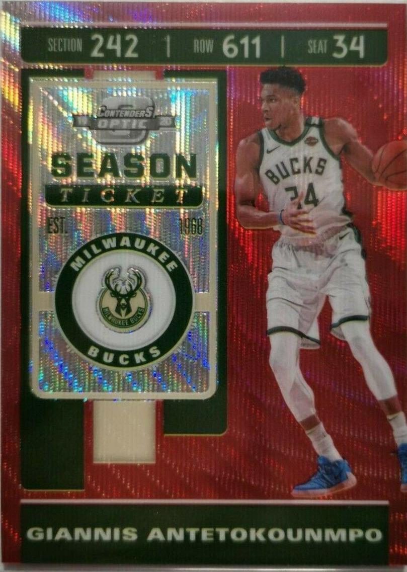 Giannis Antetokounmpo [Red Wave] #84